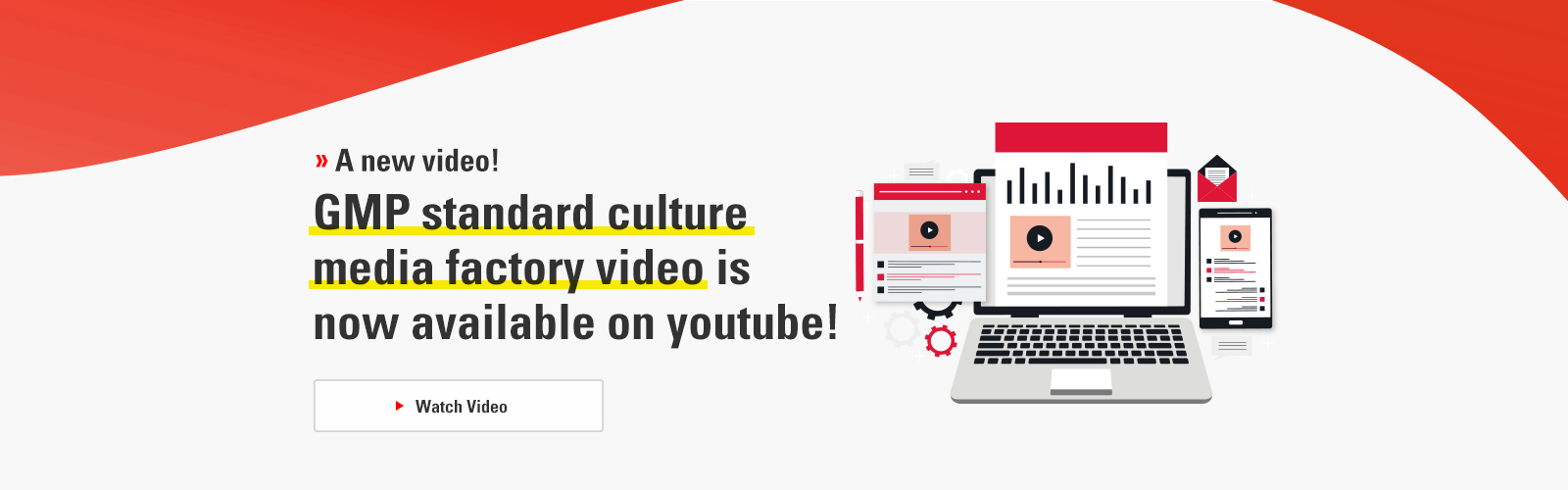 GMP standard culture media factory video is now available on youtube!