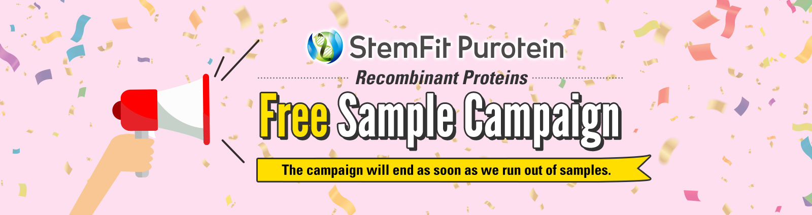 StemFit Purotein Free Sample Campaign 2021.8 - 2021.10