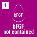 bFGF not contained